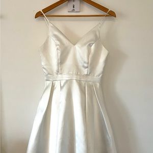 White formal dress!